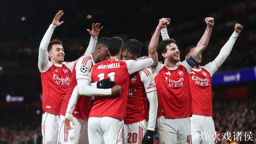 欧冠：阿森纳3-0布鲁日，豪取六连胜，马杜精彩表现